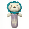 Baby Look Soft Plush Lion Rattle Toy for Infants (0–12 Months) – Sound & Grip Learning Toy | Safe Cotton Baby Rattle for Newborns